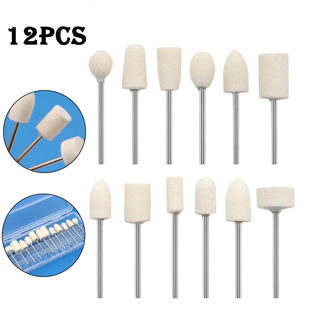 Practical Garden Home Polishing Wheels Grinding Head 12Pcs/Set