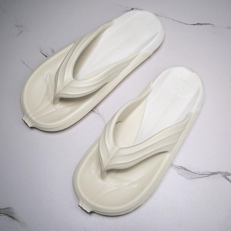 Plateausandalen Damenmode Outdoor-Bekleidung weiche Sohle Keilabsatz Paar kneift Füße Strandsandalen Herren