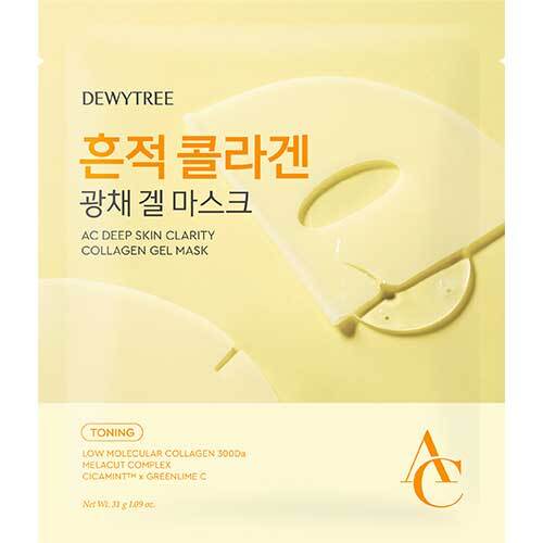 Collagen Pack/1 Pack a Day DEWYTREE AC Deep Collagen Gel Mask 1 Sheet (Pores/Scars)