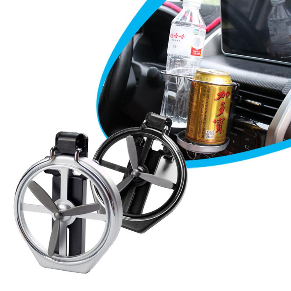 2~5PCS Car Air Outlet Drink Holder Car Case Water Cup Holder Car Drink Holder with Small Fan Auto Universal Interior Accessories