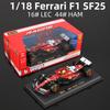 Bburago 1:18 Scuderia Ferrari CV F1 SF25 2025 Modèle de Voiture en Alliage #16 Charles Leclerc #44 Lewis Hamilton Jouet Statique en Moulage sous Pression