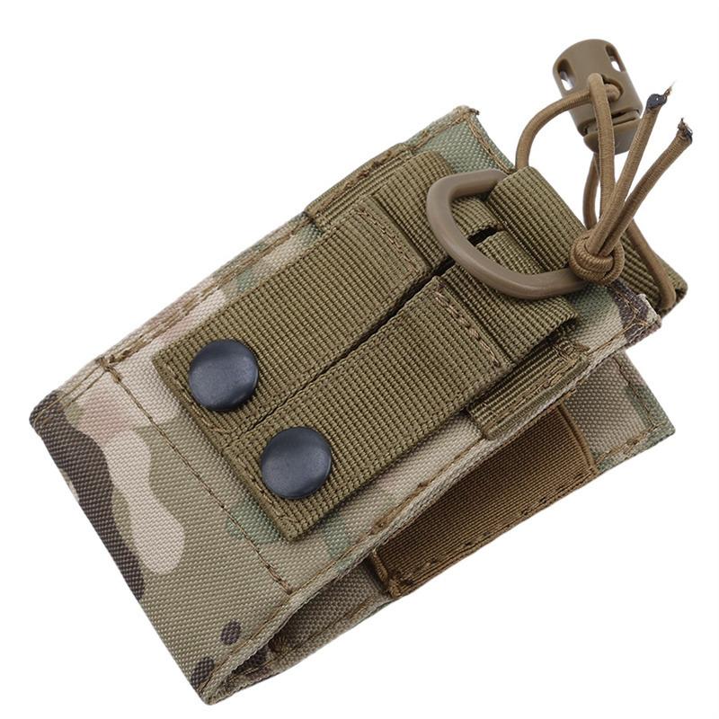 2026 Radio Pouch Hiking Walkie Talkie Holder Interphone Hanging Bag Molle Nylon Magazine Pouch Pocket Caza