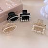 Pearl Hair Bun Clip, Half-up Hairpin, 4 Types