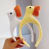 Cartoon Little Yellow Duck Hair Hoop Funny Animal Decor Kids Headband Girl Hair Clip Children Gift