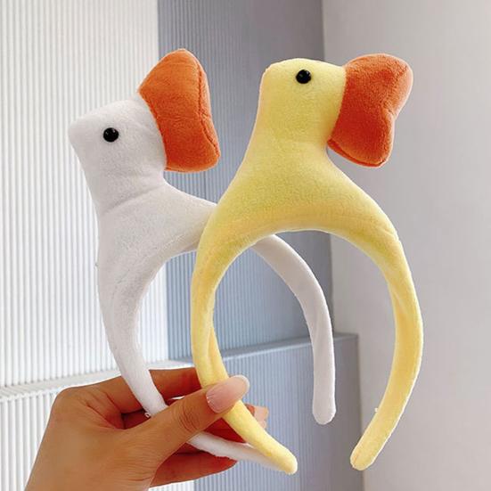 Cartoon Little Yellow Duck Hair Hoop Funny Animal Decor Kids Headband Girl Hair Clip Children Gift