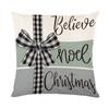 New Christmas Pillow Printed Simple Holiday Pillow Cover Home Sofa Pillow Pillowcase Cushion Wholesale