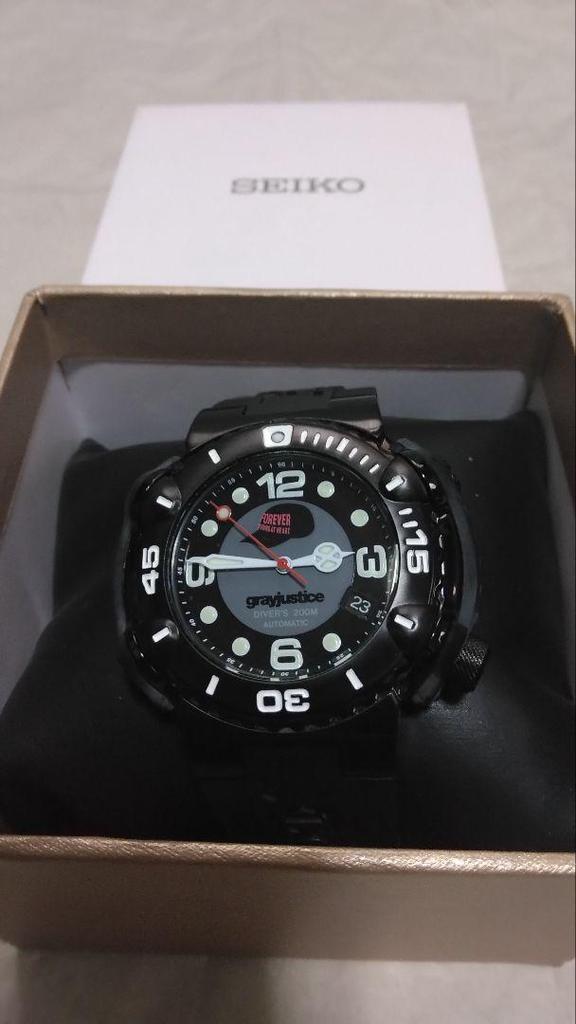 [USED] SEIKO Grayjustice Prospex Watch Limited Edition
