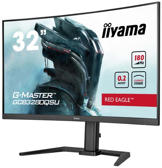 Iiyama G-master Gcb3280qsu-b2 Red Eagle Monitor 32 Wqhd Va 0.2ms 180hz Black