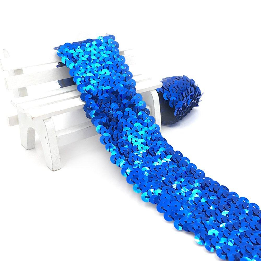 4.8cm/1M Stretch Hand Decorated Wide Dance Costume Accessories DIY Sewing Materials  Dance