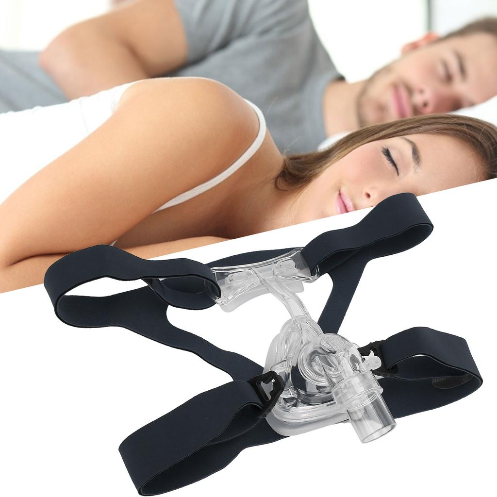 Breathing Machine Nose Shield Cover Silicone Ventilator Face Shield Headband Fit for ResMed