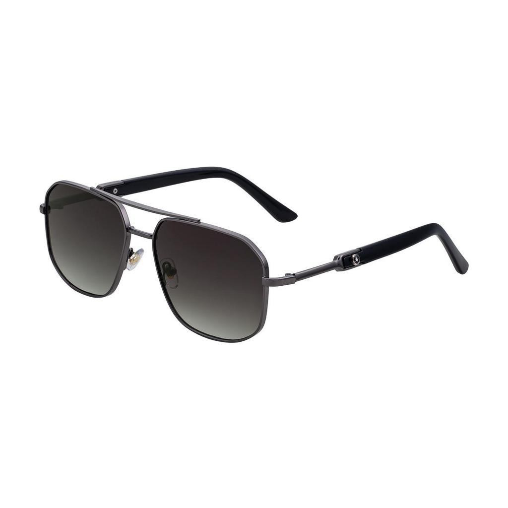 2025 Men's Retro Square Sunglasses with Metal Frame and Double Bridge