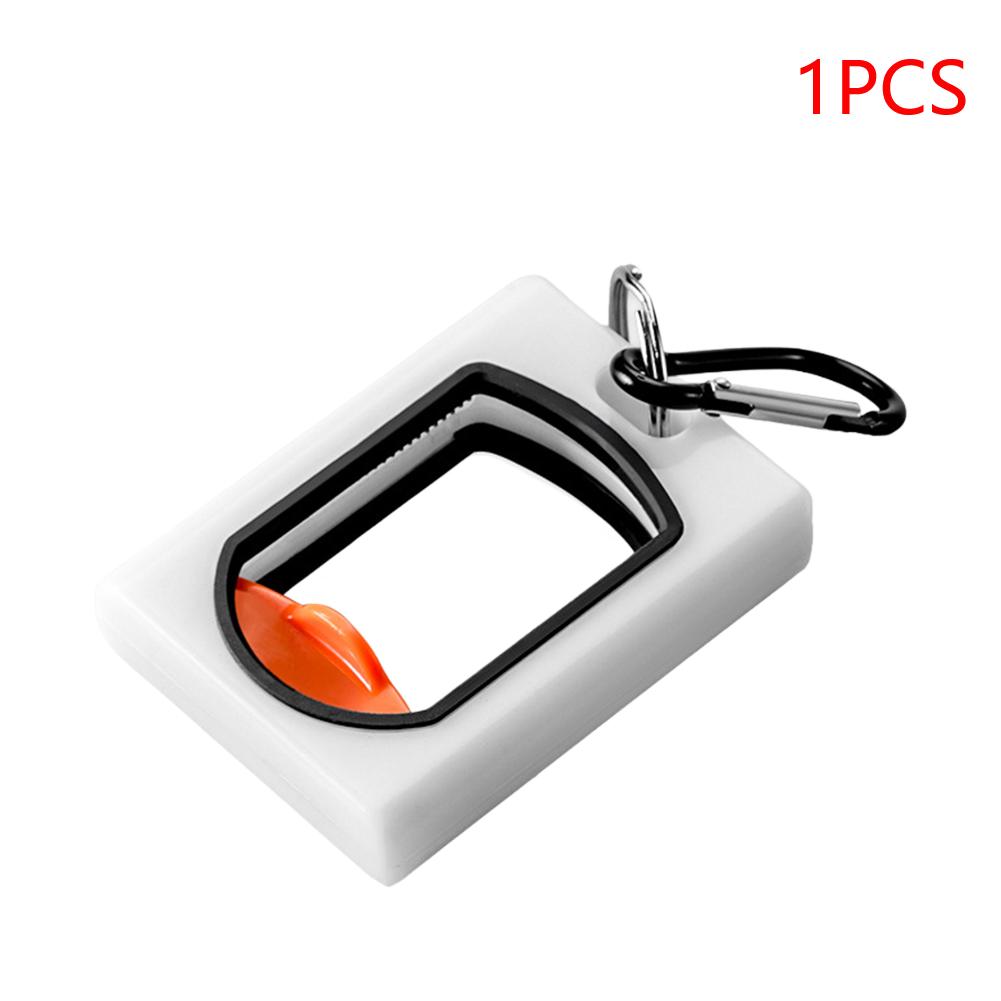 Square Cable Tie Organizer Glow In The Dark Plastic Cable Organizer Holder Wire Tie Storage Keeper for Travel Home Office