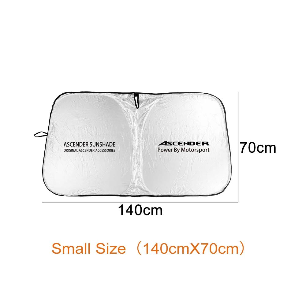 Car Front Windshield Sunshade Cover Window Sun Visor Protector Anti UV Auto Accessories For Isuzu DMAX PANTHER ASCENDER 4X4 MUX S-For ASCENDER