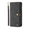 iPhone 16/15 Magnetic Leather Wallet Phone Case Cover