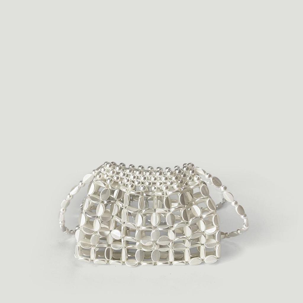 Retro Hand-Woven Sequin Beaded Shoulder Bag - Versatile Acrylic Phone Bag