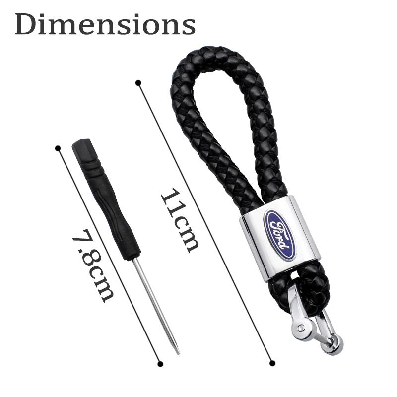 PZXL7 For Ford Focus Mustang Kuga Mondeo Fiesta Ranger Explorer 3D Metal Car Styling Keychain Key Chain Key Rings Pendant Accessories