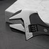 Multifunctional Adjustable Wrench NonSlip Grip with Side Hand Tool for Plumbers,
