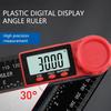 Digital Angle Finder Protractor Precision Woodworking Tool with LCD, 360° Magnetic Level for Carpentry/Construction
