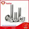 304 Stainless Steel Phillips Round Head Machine Screw with Washer