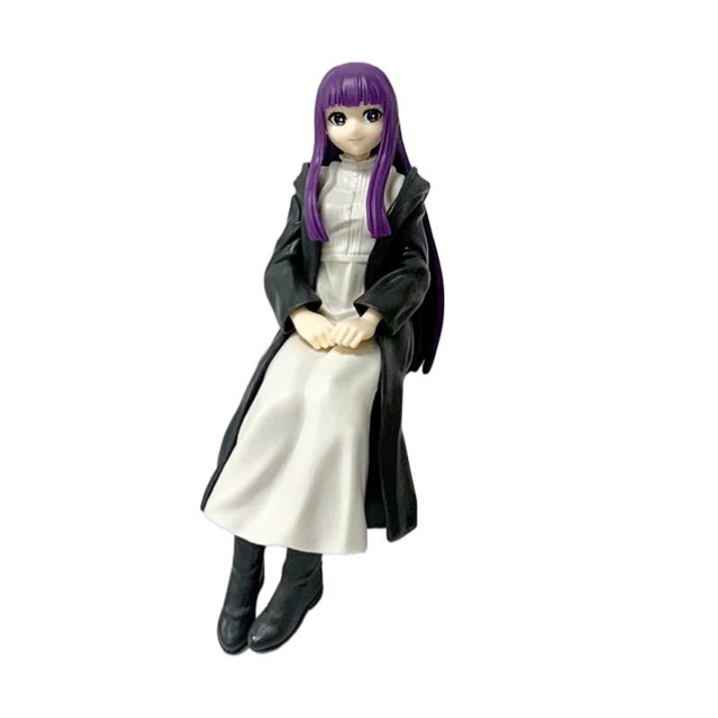 14 cm Frieren: Beyond Journey's End Anime Figur Sitzender Farn Actionfiguren Frieren Nudelstopper PVC Modell Statue Sammlung