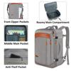 Large Capacity Travel Expandable Large Suitcase Backpacks With 4 Packing Cubes Water Resistant Luggage Daypack Backpack