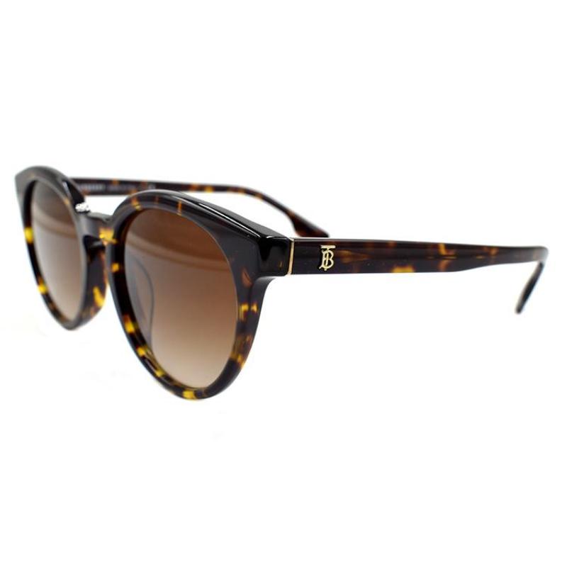 

Burberry B. MONOGRAM Logo Pattern Collection Elegant Ladies Sunglasses 4326F Women s Tortoiseshell F