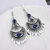 Fashion Women Dangle Hollow Charm Hook Earrings Wedding Jewelry Gift Bohemia