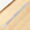 300mm/500mm Stainless Steel Ruler Straight Edge Ruler with Inch & Metric Centimeter Millimeter Ruler Precision Measuring Ruler