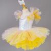 Fashion Sequin Kids Ballet Dress Modern Party Dress Ballet Tutu Puffy Dance Costumes Kids Girls