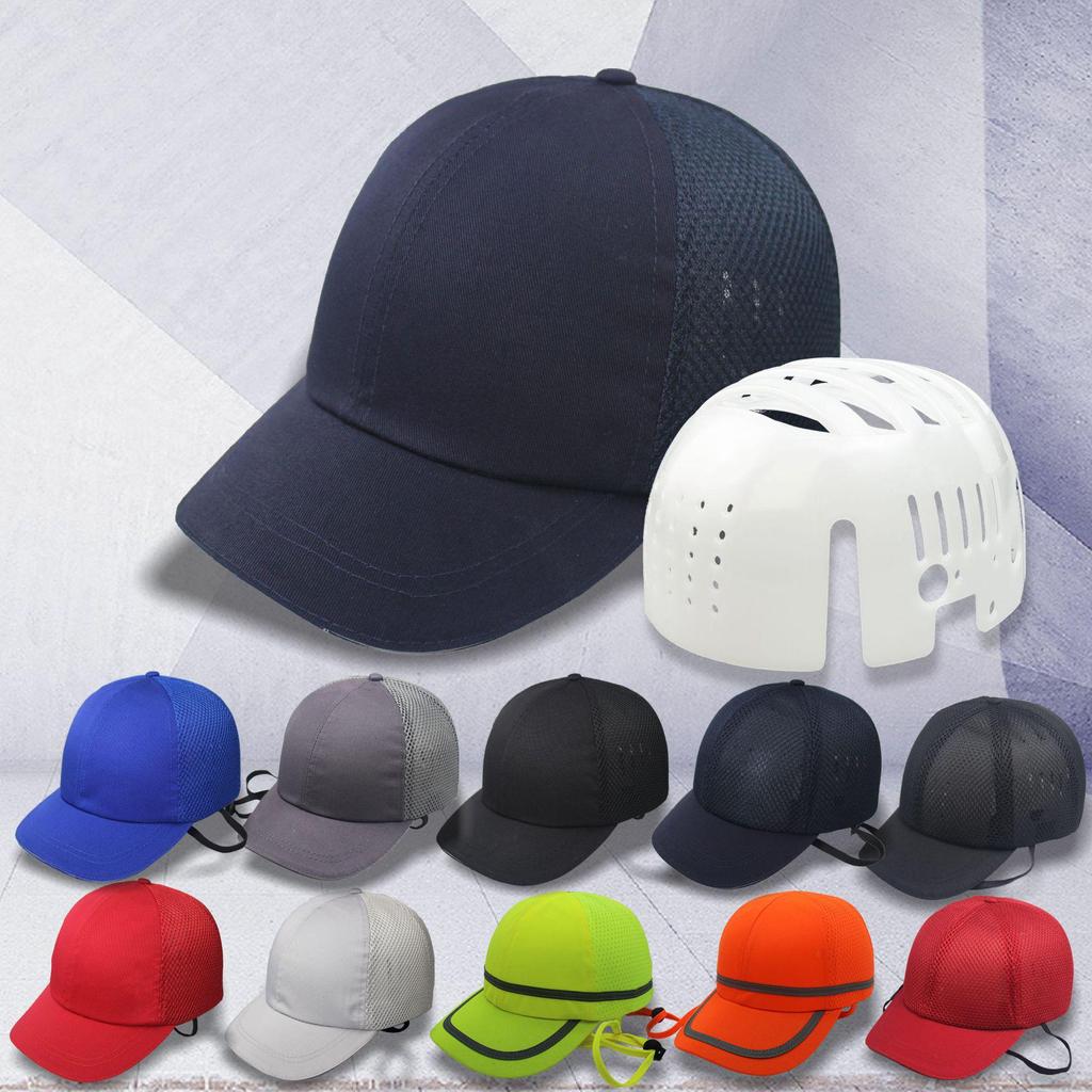 Breathable ABS Safety Helmet with Duckbill Design - Lightweight, Anti-Smash & Collision Protection for Work Environments