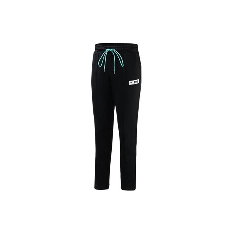 PUMA x Rhude Track Pants Black White Men s 595342-01 XXS