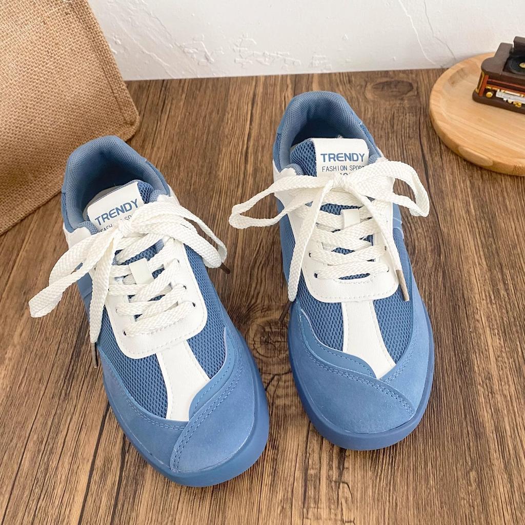 Platform white shoes women's 2025 new autumn platform heightening versatile casual sports board shoes lightweight breathable board shoes