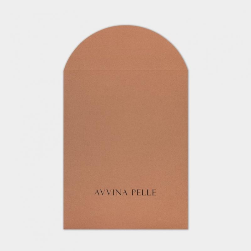 Avvina Pelle Long Twilly Silk Scarf   Houndstooth Deep Navy Camel
