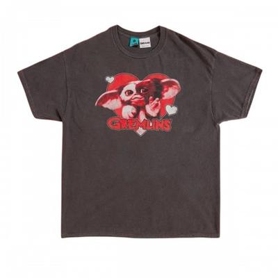 Gremlins Unisex Adult Gizmo Heart Vintage Wash T-Shirt