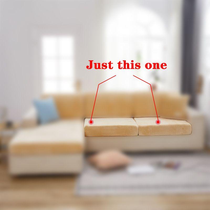 Stretch Velvet Sofa Cushion Cover Elegant Home Decor Velvet Seat Slipcover