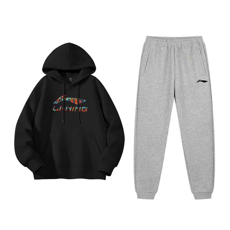 Li Ning Casual Sportswear Unisex YWDV375-3+AKLVJ63-1 L