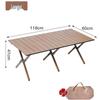 Outdoor Camping Folding Roll-up Table