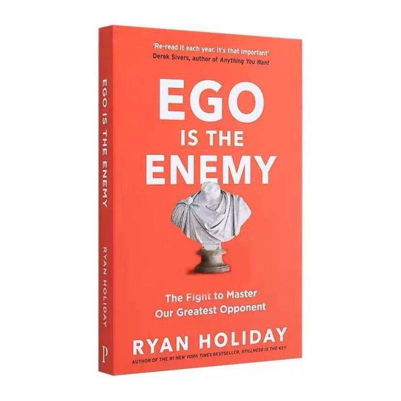 Inspiring English Self-help Book Ego Is The Enemy By Ryan Holiday For Personal Growth