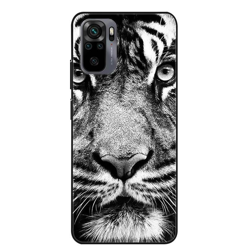 For Xiaomi Redmi Note 10s Case Shockproof Silicone Cartoon Soft Cover for Redmi Note 10 Pro Phone Cases Note10 4G 10T 5G 10 S