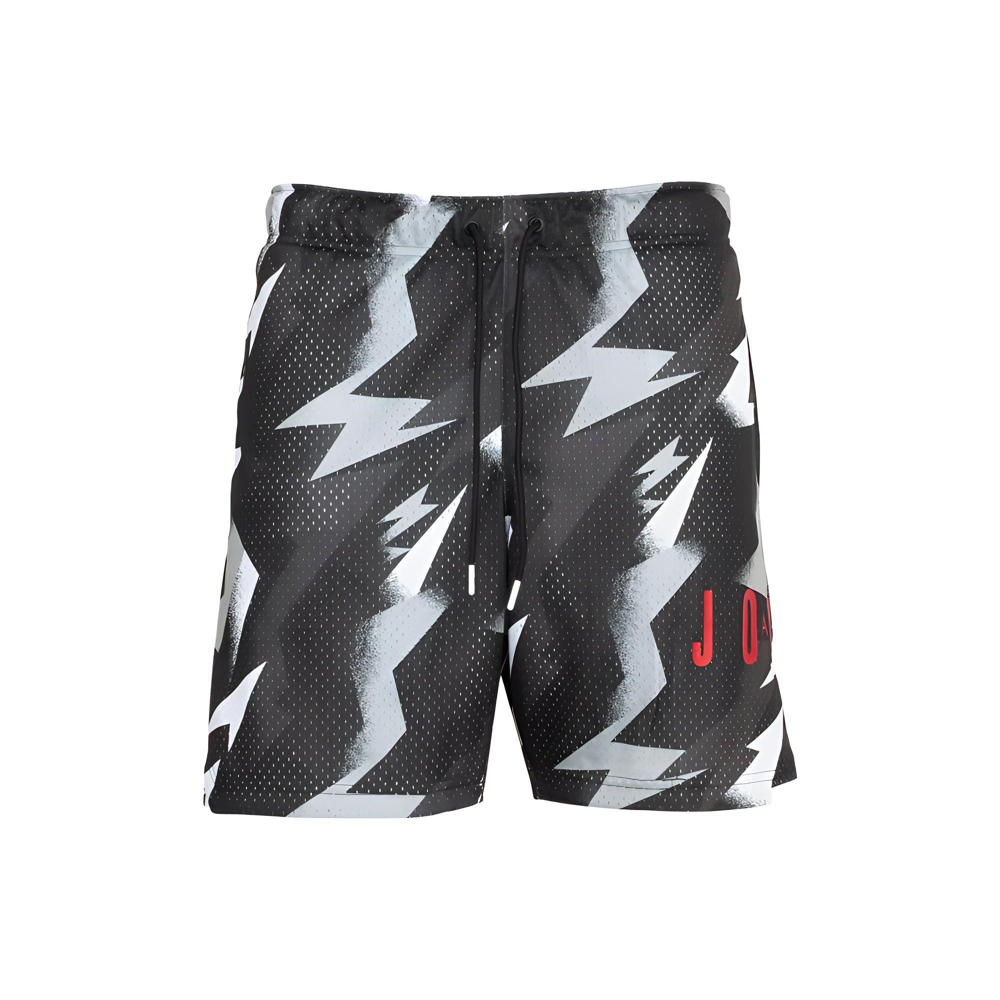 

Мужские дышащие шорты Jordan Jumpman Air Mesh со сплошным принтом логотипа, черные CZ4757-010 XL