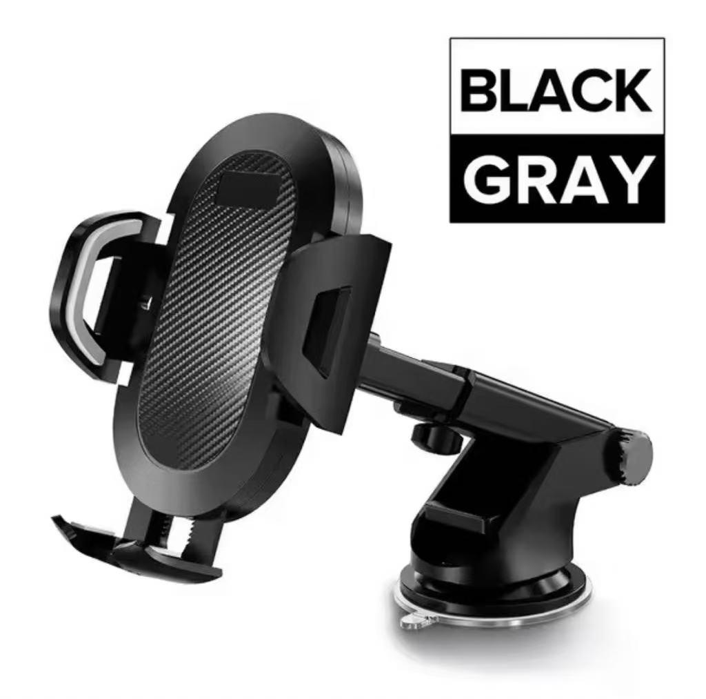 Anti-Shake Car Phone Holder with Suction Cup - Interior Mount for Navigation