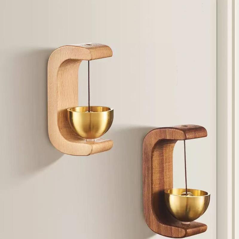 1PC Magnetic Exquisite Home Decor Wall Ornament Shop Reception Housewarming Gift Wind Chime Minimalist Style 7.5x4x3cm
