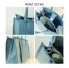 [Dot and Stripe Monopia] 2-Way Divided Tote