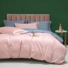High-end four-piece set Class A 100S long-staple cotton solid color pure cotton four-piece set
