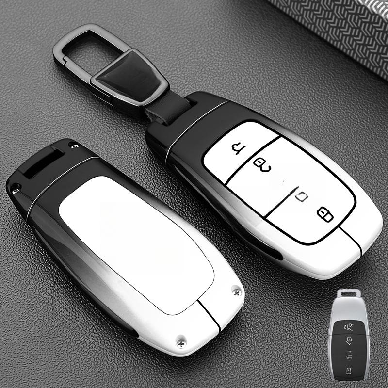 Car Key Case Cover Shell for Mercedes Benz C E S Class GLC W206 W223 W214 E300 C260 C300 S450 S500 S400 Fob Accessories