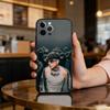 C.R.O Crocraxker Rapper Phone Case For iPhone 17,16,15,14,13,12,11 Plus,Pro Max,Soft Silicone Black Cover