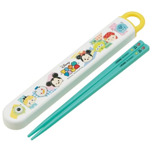 

Skater Chopsticks and Chopstick Case Set, Sliding, 16.5cm, Tsum Tsum Sketch Disney, Made in Japan, ABS2AM