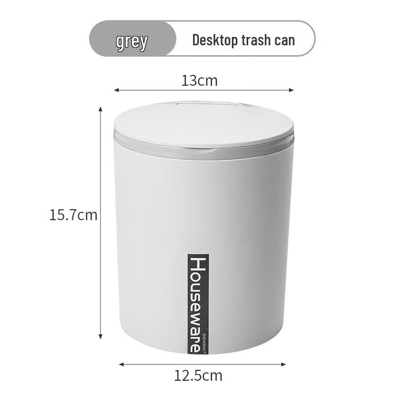Huiniz Desktop Flip-top Waste Bin