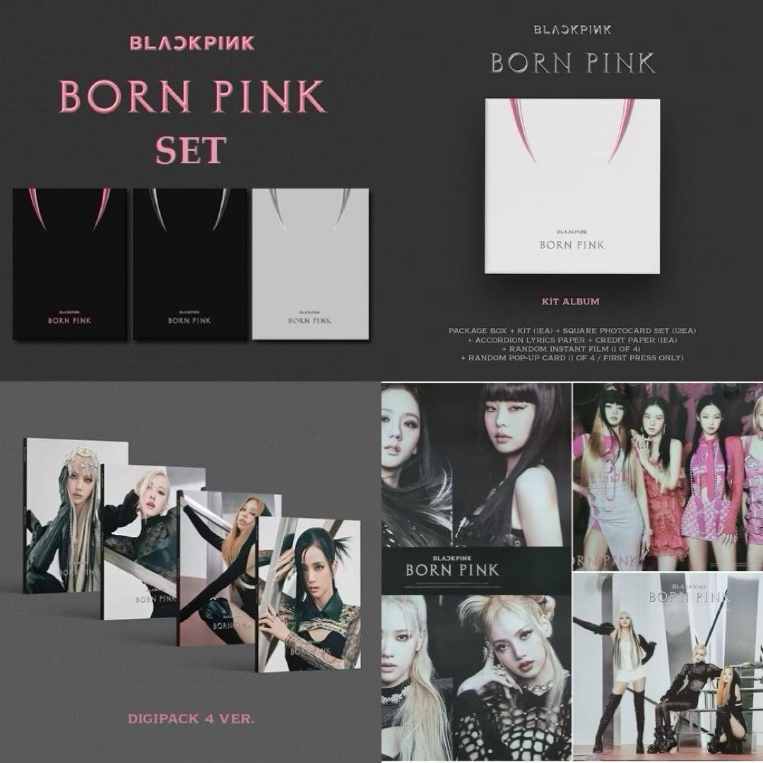 

[USED] BLACKPINK Album BORN PINK 8 Versions + Poster