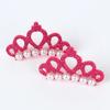 Pet Grooming Headdress Decoration Accessories Luxury Dog Cat Faux Pearl Crown Hair Clip